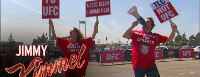 Video: “Hippie’s” tegen geweld in de UFC