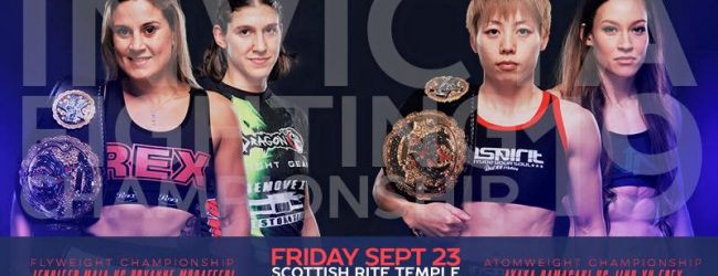 Twee titelgevechten bekend voor Invicta FC 19 in Kansas City, Missouri