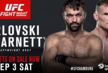 Debutantenstrijd Buschkamp vs. Enlund toegevoegd aan UFC Hamburg
