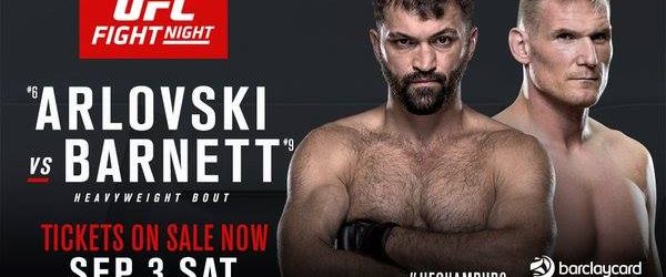 Complete Card Indeling + Nederlandse Tijden UFC Hamburg