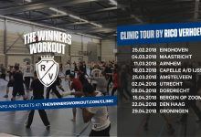 Rico Verhoeven trapt dit weekend af met The Winners Workout Clinics