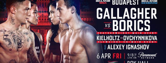 Denise Kielholtz treft Lena Ovchynnikova tijdens Bellator 196 in Boedapest