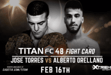 Uitslagen : Titan FC 48 : Torres vs. Orellano