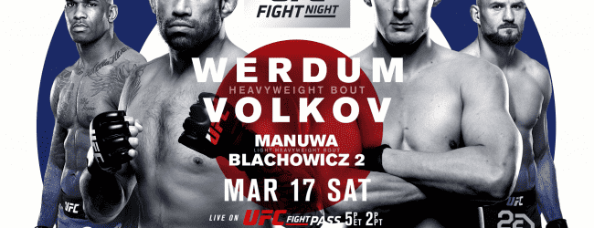 Uitslagen : UFN 127 London : Werdum vs. Volkov