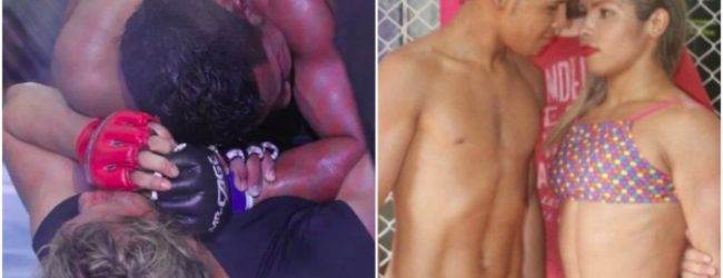 Transgender Anne Veriato schrijft geschiedenis en wint MMA gevecht