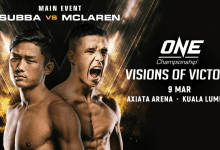 Uitslagen : ONE Championship 68 : Visions of Victory