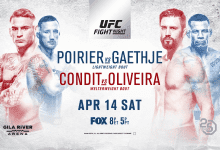 Uitslagen : UFC on FOX 29 Glendale : Poirier vs. Gaethje