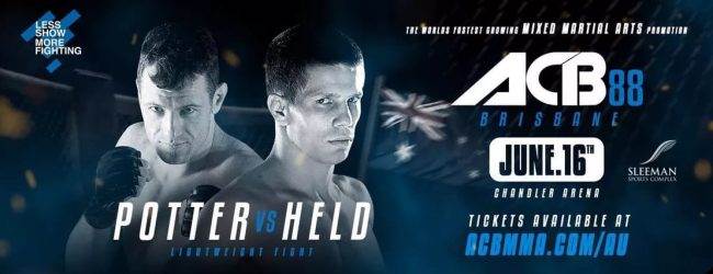 Vier nieuwe match-ups voor ACB 88 in Brisbane inclusief debuut Marcin Held