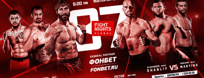Uitslagen : Fight Nights Global 87 : Khachatryan vs. Queally