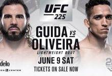 Charles Oliveira vervangt Bobby Green tegen Clay Guida tijdens UFC 225 in Chicago