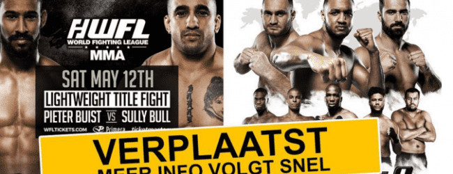BREAKING: Beide World Fighting League evenementen afgelast