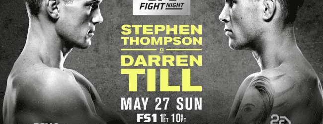 Uitslagen : UFN 130 Liverpool : Thompson vs. Till