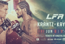 LFA 42 : Krantz vs. Kayne op 8 Juni 2018 in Branson, Missouri
