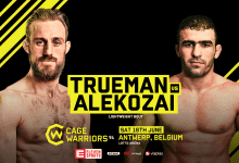 Drie nieuwe partijen voor Cage Warriors 94 in Antwerpen