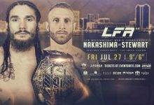 James Nakashima verdedigt titel tegen Kyle Stewart tijdens LFA 46