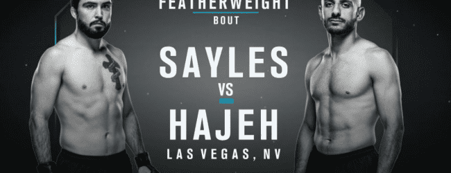 Uitslagen : DWTNCS Seizoen 2 – Week 2 : Sayles vs. Hajeh