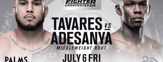 Gebroken voet zet streep door TUF 27 Finale Main Event tussen Tavares en Adesanya