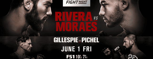 Uitslagen : UFN 131 Utica : Rivera vs. Moraes