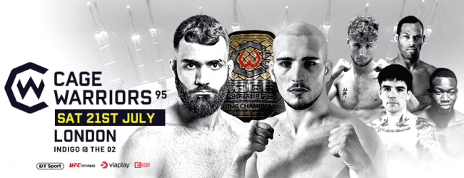 Uitslagen : Cage Warriors 95 : Janzemini vs. Paternò
