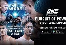 Uitslagen : ONE Championship 76 : Pursuit of Power