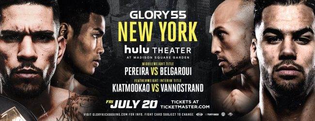 Uitslagen : GLORY 55 : New York
