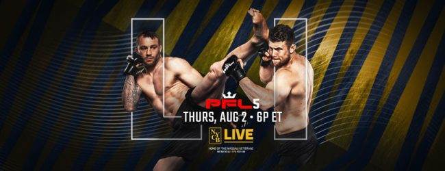 Line-Up PFL 5 : Regular Season evenement in Long Island, New York