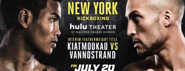 Van Roosmalen geblesseerd; Kiatmookao vs VanNostrand voor interim titel