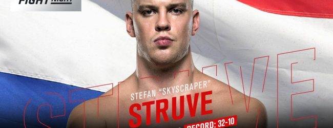 Q&A met UFC Heavyweight Stefan Struve