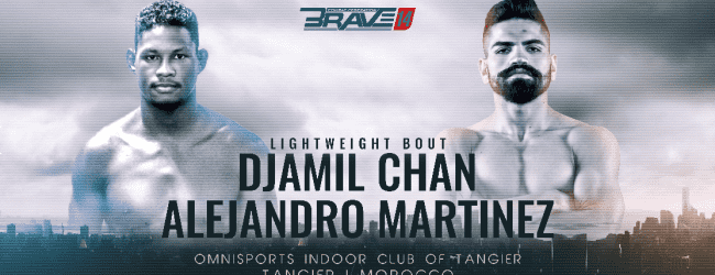 EXCLUSIEF: Djamil Chan treft Alejandro “Pato” Martinez tijdens Brave CF 14 in Tangier, Marokko