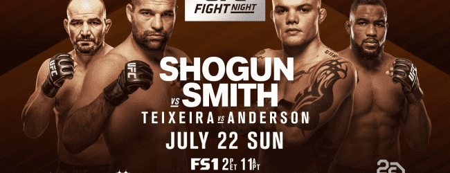 Uitslagen : UFN 134 Hamburg : Shogun vs. Smith
