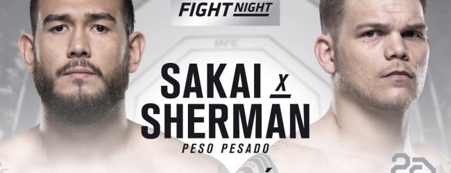 Augusto Sakai vs. Chase Sherman toegevoegd aan UFC São Paulo card