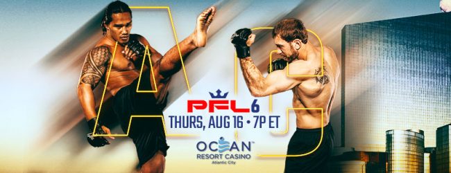 Uitslagen : PFL 2018 Regular Season : Event 6