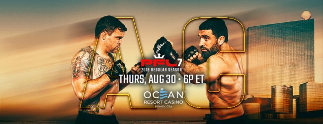 Uitslagen : PFL 2018 Regular Season : Event 7