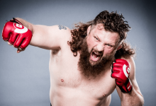 Roy Nelson treft Sergei Kharitonov tijdens het Co-Main Event van Bellator 207