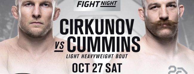 Drie gevechten toegevoegd aan UFC Moncton card inclusief Cirkunov vs. Cummins