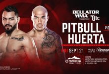 Roger Huerta vervangt Goiti Yamauchi tegen Patricky Freire tijdens Bellator 205
