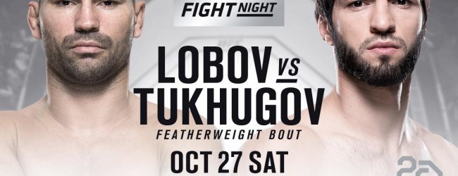 Lang verwacht gevecht Zubaira Tukhugov vs. Artem Lobov tijdens UFC Moncton