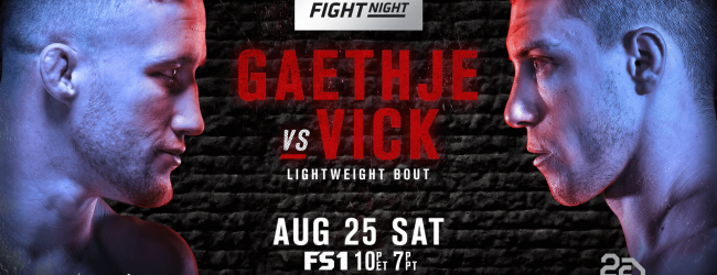 Uitslagen : UFN 135 Lincoln : Gaethje vs. Vick