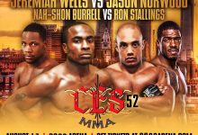 Uitslagen : CES MMA 52 : Norwood vs. Wells