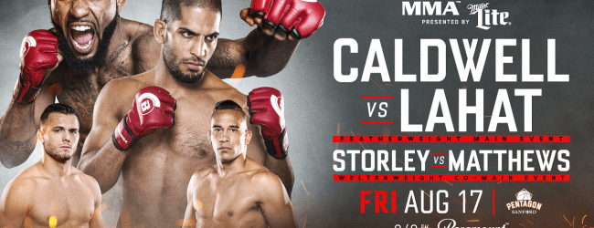 Uitslagen : Bellator 204 : Caldwell vs. Lahat