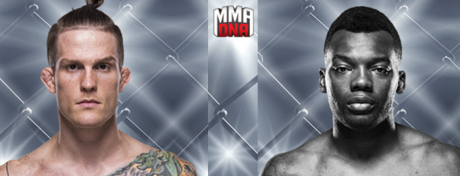 Erik Koch treft UFC debutant Dwight Grant tijdens UFC Milwaukee