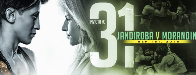 Uitslagen : Invicta FC 31 : Jandiroba vs. Morandin