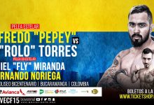 Uitslagen : Brave CF 15 : Pepey vs. Torres