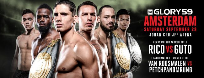 LIVE Uitslagen : GLORY 59 Amsterdam