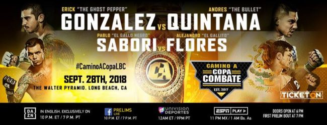 Uitslagen : Combate Americas 23 : Camino a Copa Combate