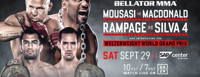 Uitslagen : Bellator 206 : Mousasi vs. MacDonald