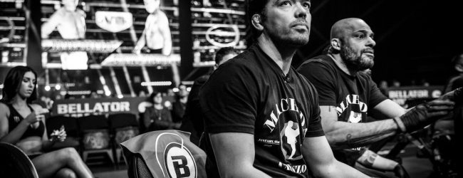 Voormalig Kampioen Rafael Carvalho verwelkomt Lyoto Machida tijdens Bellator Hawaii