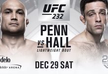 MMA Legende BJ Penn maakt opwachting tegen BJJ wizard Ryan Hall tijdens UFC 232