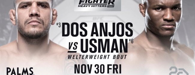 Rafael Dos Anjos vs. Kamaru Usman is het Main Event voor de TUF 28 Finale