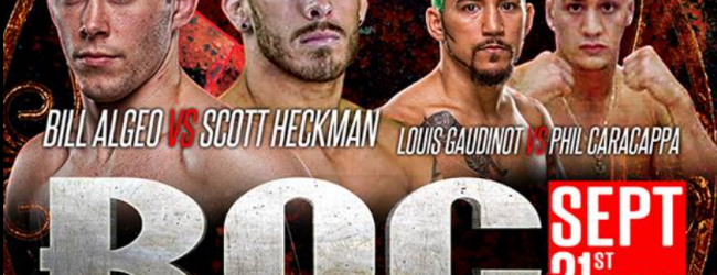 Uitslagen : Ring of Combat 65 : Algeo vs. Heckman